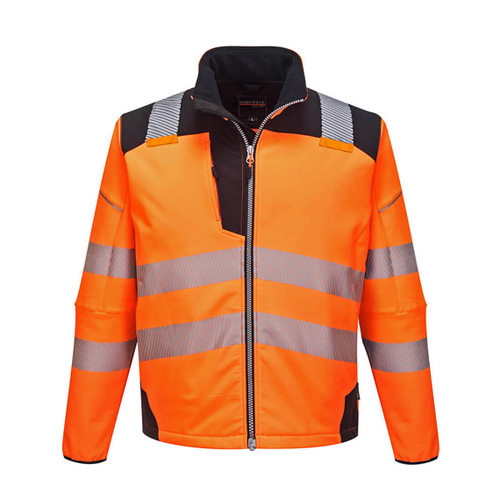 Kurtka softshell PORTWEST T402 pomarańczowo-czarna