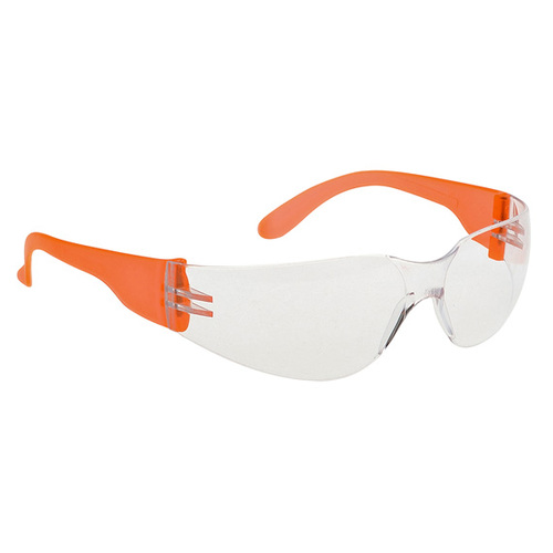 Okulary konturowe PORTWEST PW32 przezroczyste/pomarańczowe