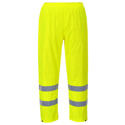 Spodnie p/deszcz PORTWEST H441 odblask żółte