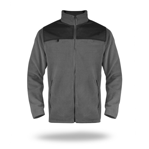 Bluza polar 77640 Fleece Guard [50/26] szaro-czarna