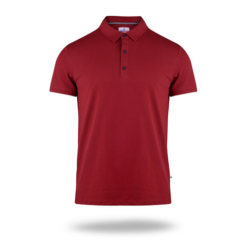 Koszulka polo 42320 Mars czerwone wino/czarny [60/26]