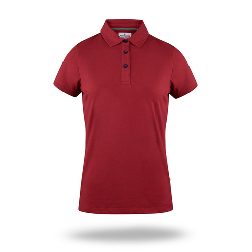 Koszulka polo 42323 VENUS ciemno czerwona [31/22]