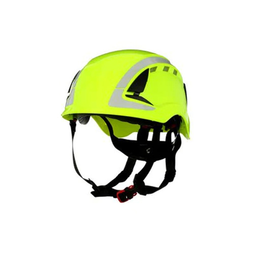 Hełm 3M™ SecureFit™ zielony o podwyższonej widzialności z wentylacją z odblaskami X5014V-CE