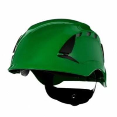 Hełm 3M™ SecureFit™ zielony z wentylacją X5504V-CE