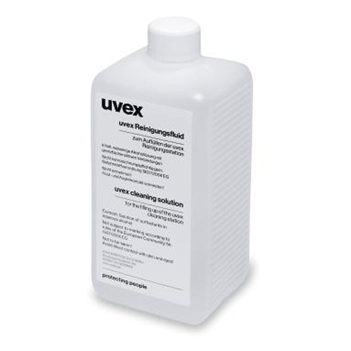 Płyn czyszczący 0.5 l do pojemnika UVEX 9972.100