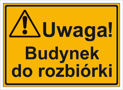 Tab.BP-Budynek do rozbiórki 3319 XO-32
