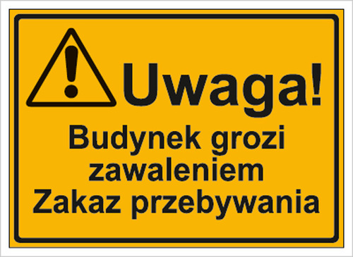 Tab.BP-Budynek grozi zawaleniem
