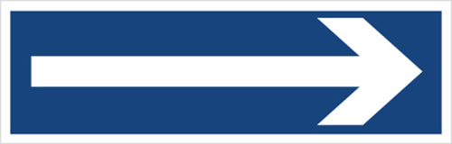 Tab.BP-Informacja kierunku 100x300 9103 B