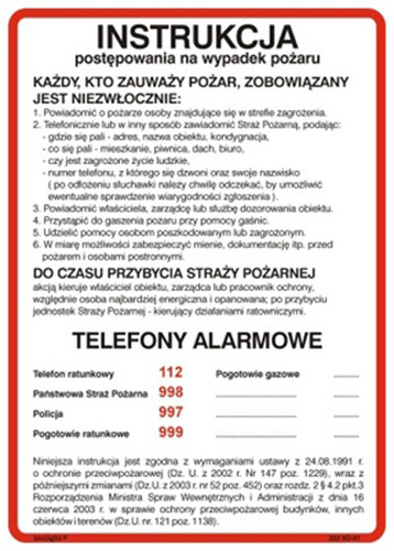Tab.BP-Instr.alarmowania 250x350 3222 XO-01