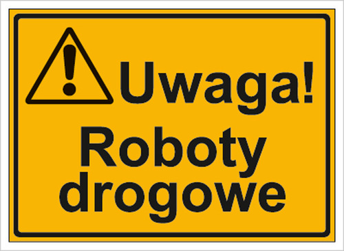 Tab.BP-Uwaga!Roboty drogowe 3319 XO-42