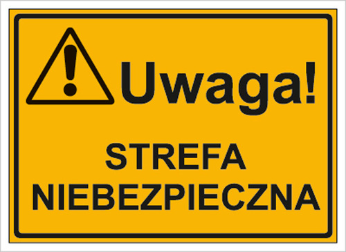 Tab.BP-Uwaga!Str.Niebezpieczna 3319 XO-06