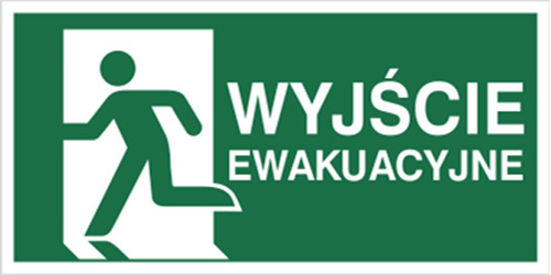 Tab.BP-Wyjście ewakuacyjne FSF 100x100 (E01)