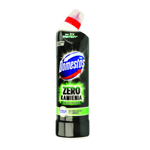 Płyn do WC DOMESTOS Zero Kamienia 8%VAT