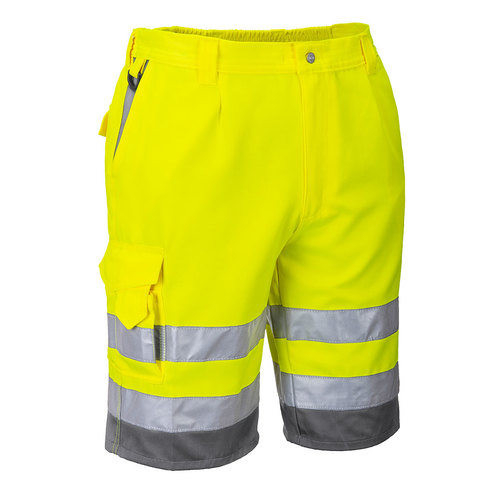 Szorty PORTWEST E043 żółto/szare