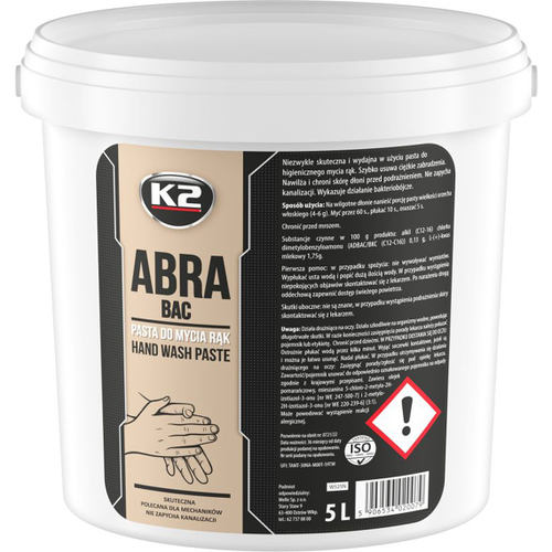 Pasta ABRA BAC 5 l do higienicznego mycia rąk