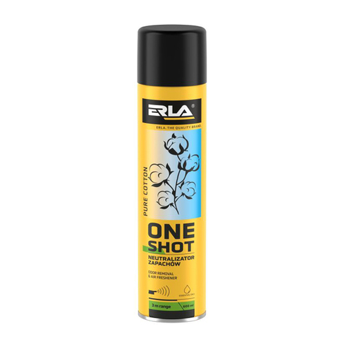 ERLA ONE SHOT PURE COTTON Neutralizator zapachów 600ml [R421]
