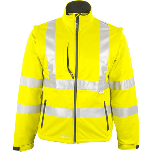 Kurtka softshell ASATEX PREVENT® 8060G żółta