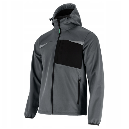 Kurtka softshell STALCO ROCK szara (S-51734_L)