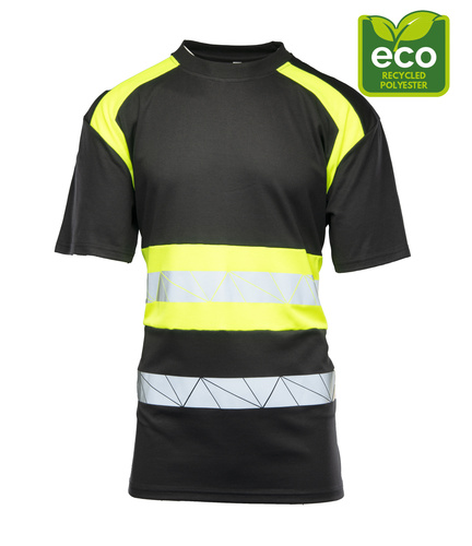 Koszulka z krótkim rękawem SEVEN KINGS ECO RIVAL czarno-żółta