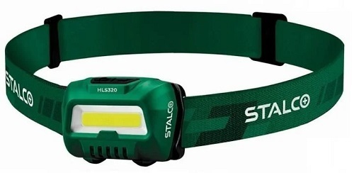 STALCO-Latarka czołowa 3xAAA LED 320 lm HLS320