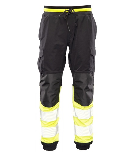 Spodnie do pasa SEVEN KINGS FLASH JOGGER SKF03Y czarno-żółte