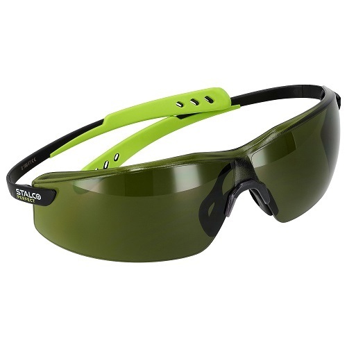 Okulary ochronne ULTRA LIGHT zielone STALCO PERFECT S-78436