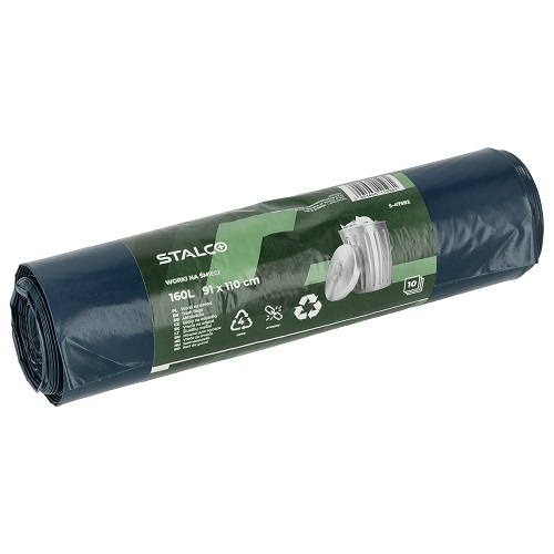 STALCO-Worki na śmieci 160l LDPE kpl-10szt. [S-47692]