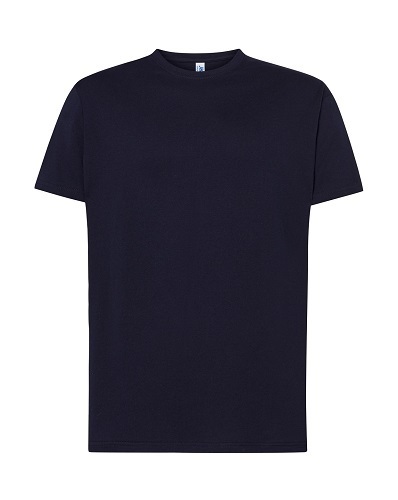 Koszulka z krótkim rękawem JHK TSRA 190 Premium granatowy NAVY