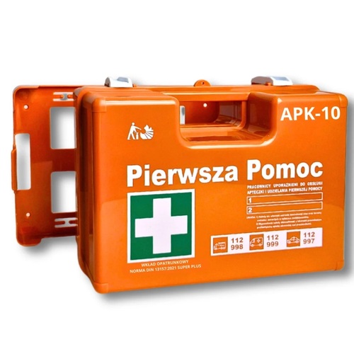 ApApteczka APK-10 z wkładem DIN 13157 SUPER PLUS