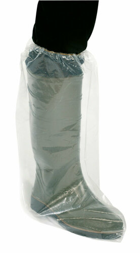 Pokrowce na buty foliowe wysokie 47cm