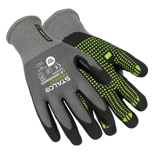 Rękawice antyprzecięciowe STALCO NITRILE FLEX DOTS CUT