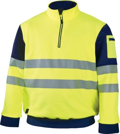 Bluza ostrzegawcza DELTA PLUS CESTA żółto-granatowa