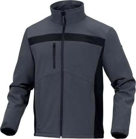 Bluza softshell DELTA PLUS LULEA2 szaro-czarna