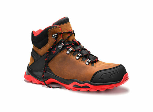 Obuwie JORI-Trzewiki POWERFUL brown Mid S3