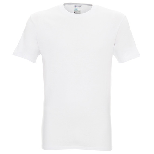 Koszulka z krótkim rękawem 180g biała 29000