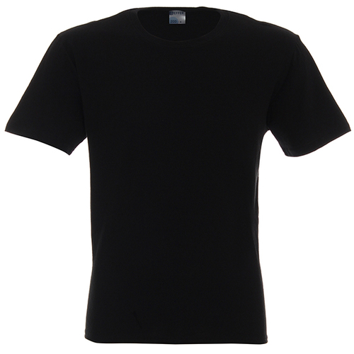 Koszulka z krótkim rękawem 180g czarna 29000 