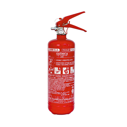 Gaśnica pr.2kg GAZ TECH
