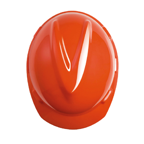 Hełm V-GARD z więźbą Push-Key GV161 pomarańczowy