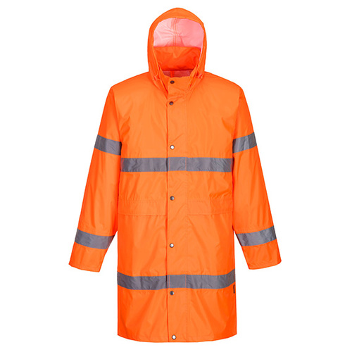 Płaszcz p/deszcz PORTWEST H442 odblask pomarańczowy