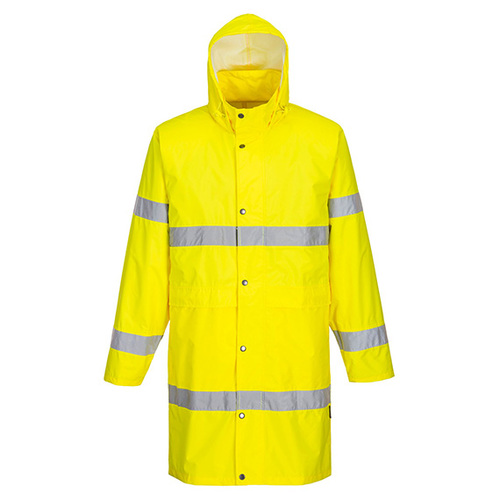 Płaszcz p/deszcz PORTWEST H442 odblask żółty