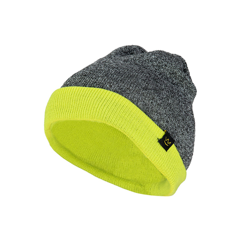 Czapka ocieplana POLSTAR DUALCOLOR dwustronna szaro-żółta